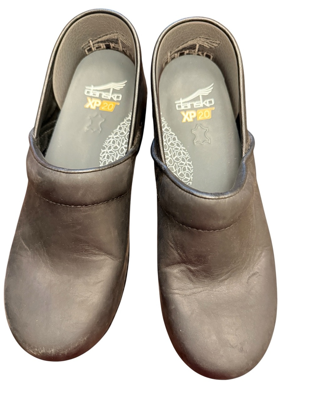 Dansko Brown Leather Clogs